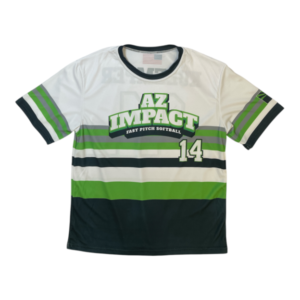 AZ Impact Green Striped Sublimated