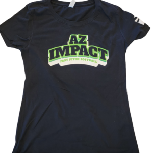 AZ Impact Black Regular Logo Shirt