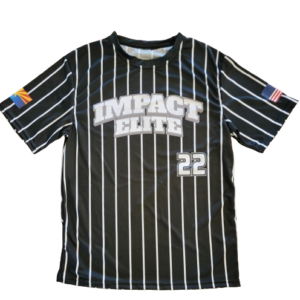 WA Impact Elite Black/Green Pinstripe Sublimated