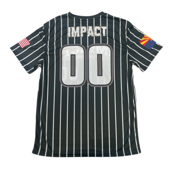 AZ Impact Black/White Pinstripe Sublimated - Image 2