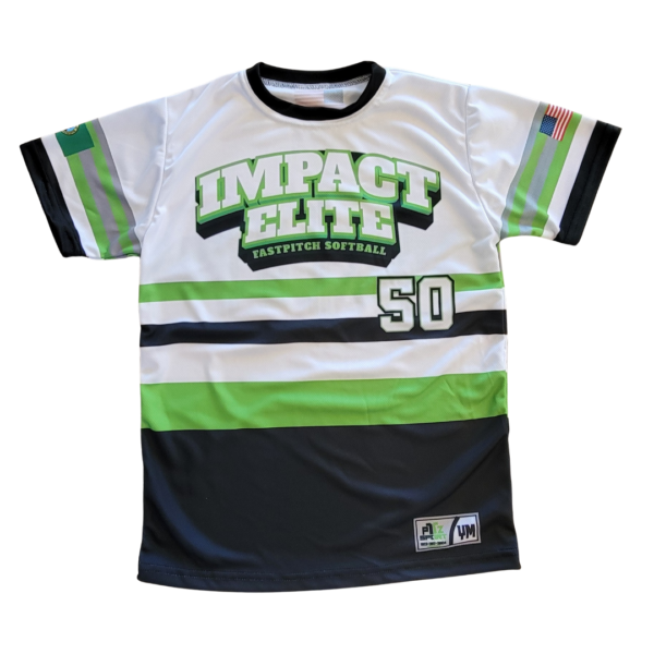 AL Impact Elite Green Striped Sublimated