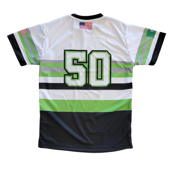 AL Impact Elite Green Striped Sublimated - Image 2