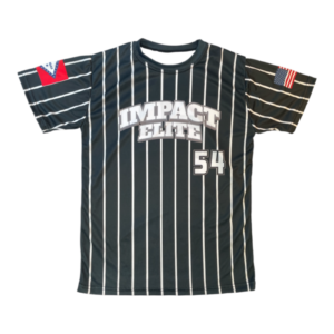 AR Impact Elite Black/White Pinstripe Sublimated