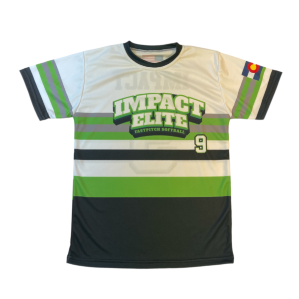 CO Impact Elite Green Striped Sublimated