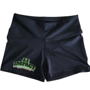 AZ Impact Black Ladies Interval 3" Short