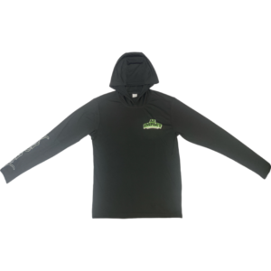 AZ Impact Black Thin Hooded Pullover