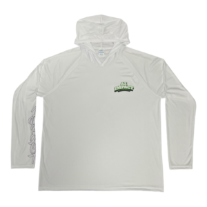 AZ Impact White Thin Hooded Pullover