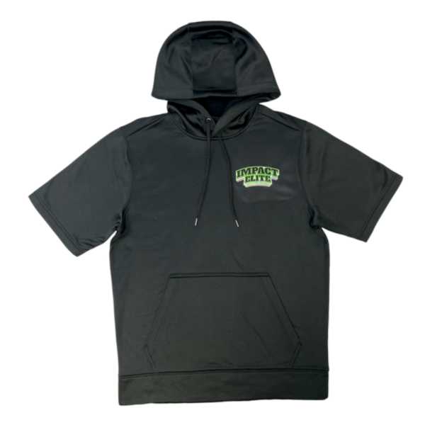 Impact Elite Black Half Sleeve Hoody