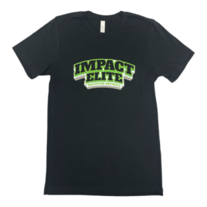 Impact Elite Black Regular Logo Shirt
