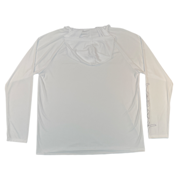 Impact Elite White Thin Hooded Pullover - Image 2