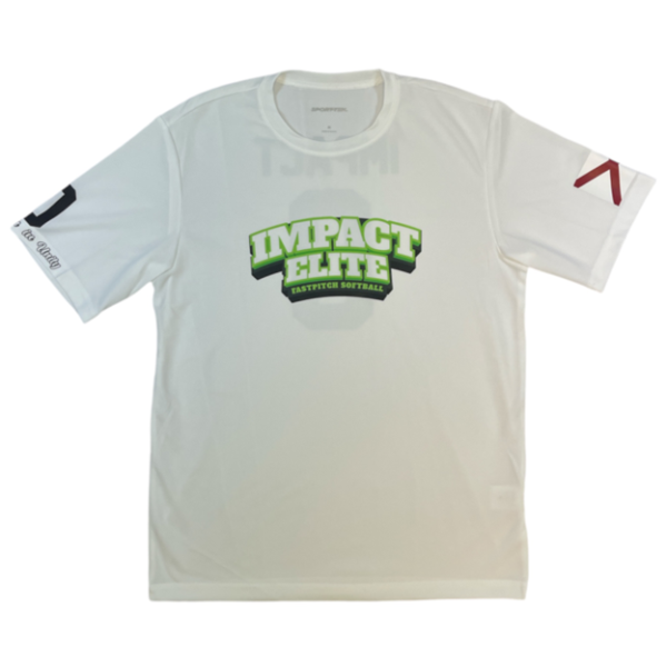 AL Impact Elite White Custom Dryfit