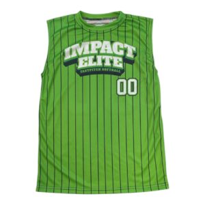 AR Impact Elite Green Sleevless Sublimated