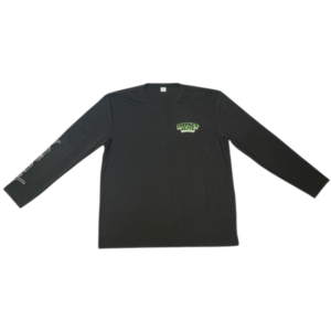 Impact Elite Black Long Sleeve Cursive Shirt