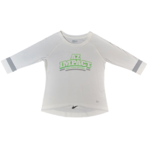 AZ Impact Tri Blend 3/4 Sleeve Regular Logo Shirt