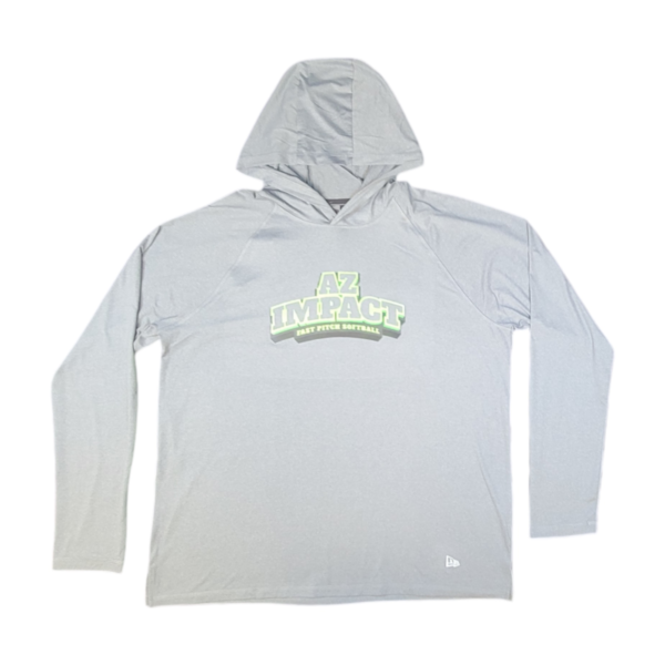 AZ Impact Grey Thin Hooded Pullover