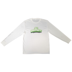 AZ Impact White Long Sleeve Standard Logo