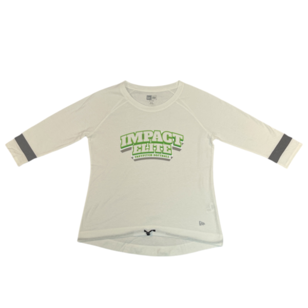 Impact Elite Tri Blend 3/4 Sleeve Regular Logo Shirt