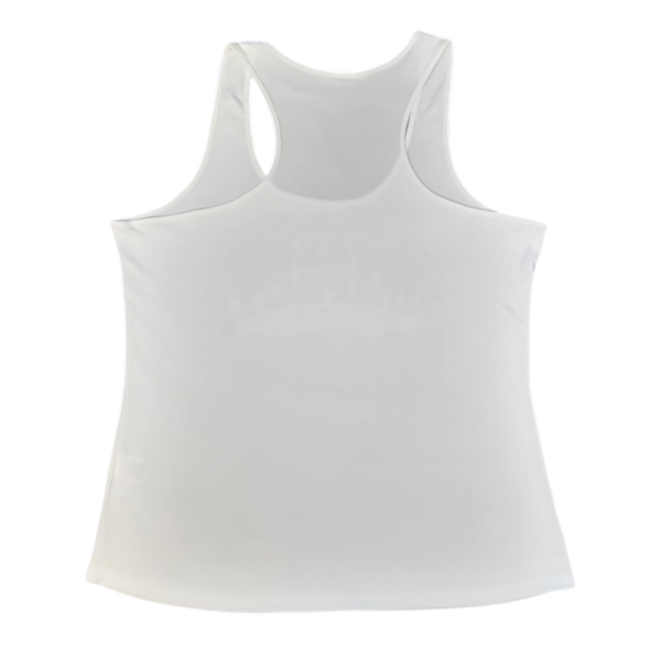 AZ Impact White Sport Tek Racerback Logo Shirt - Image 2