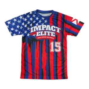 AL Impact Elite American Flag Sublimated