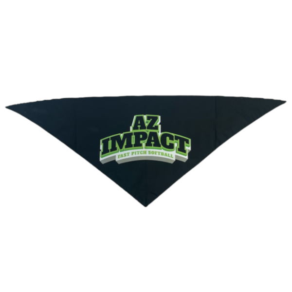 AZ Impact Black Bandana