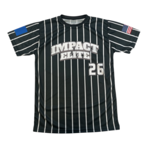 NV Impact Elite Black/White Pinstripe Sublimated