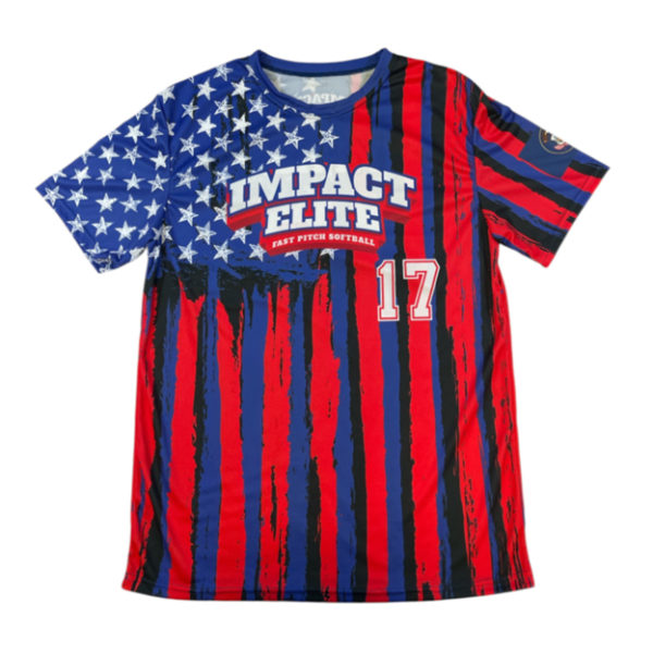 UT Impact Elite American Flag Sublimated